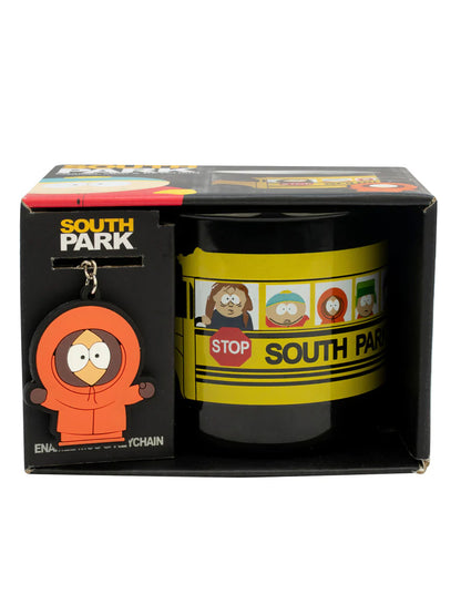 South Park Enamel Mug & Keyring Gift Set