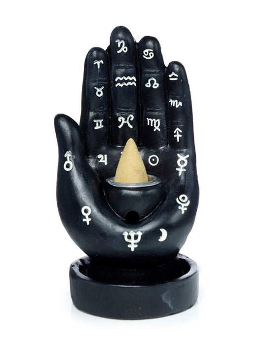 Mantric Hand/Tarot Hand Palm Backflow Incense Burner