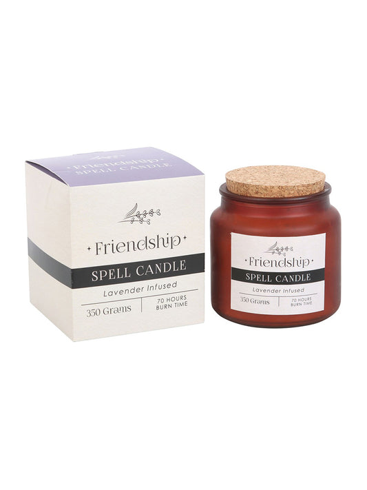 Lavender Infused Friendship Spell Candle