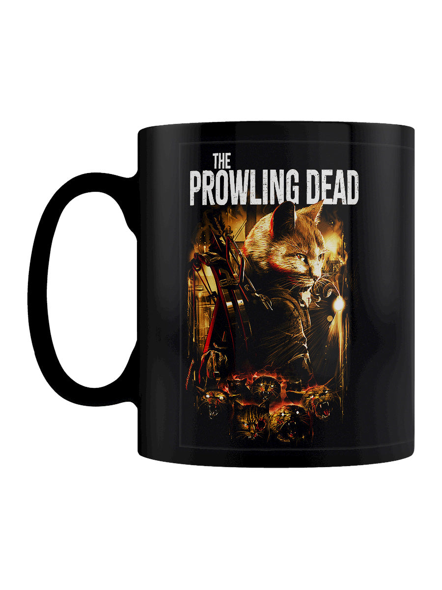 Horror Cats The Prowling Dead Black Mug