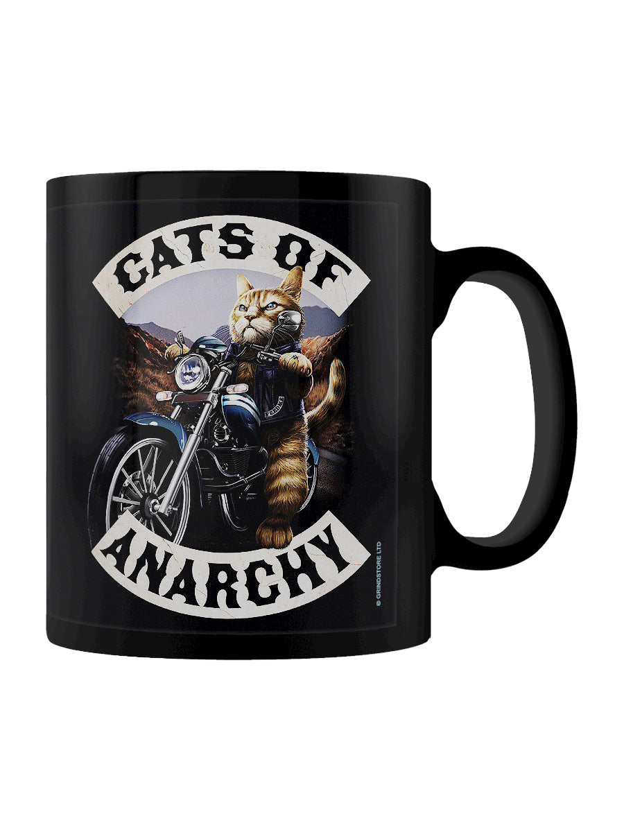 Horror Cats Cats Of Anarchy Black Mug
