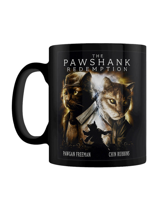 Horror Cats The Pawshank Redemption Black Mug