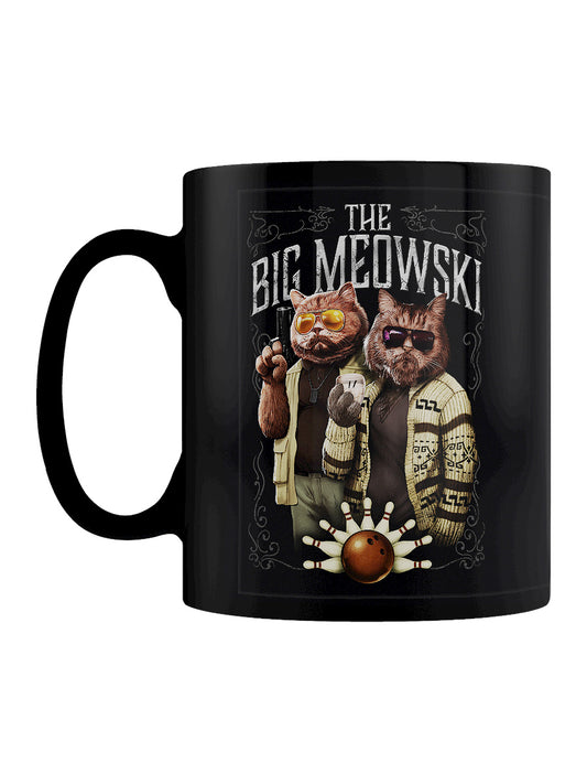 Horror Cats The Big Meowski Black Mug