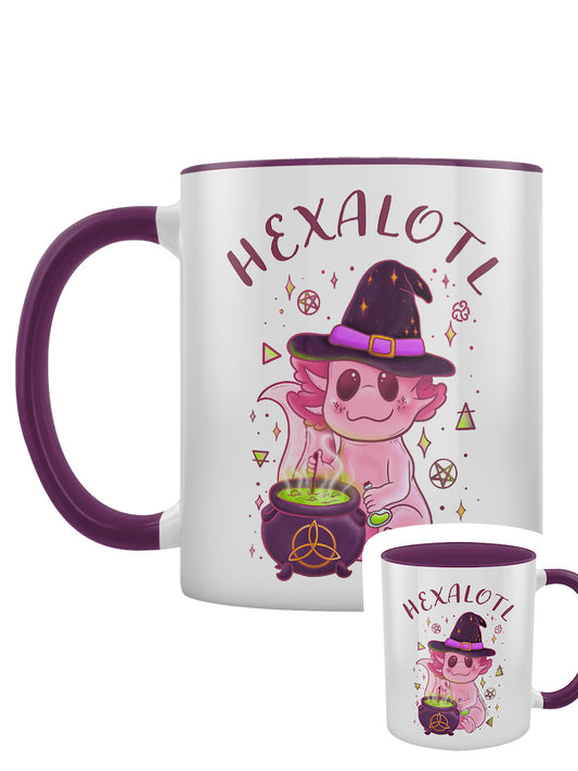 Hexalotl Purple Inner 2-Tone Mug