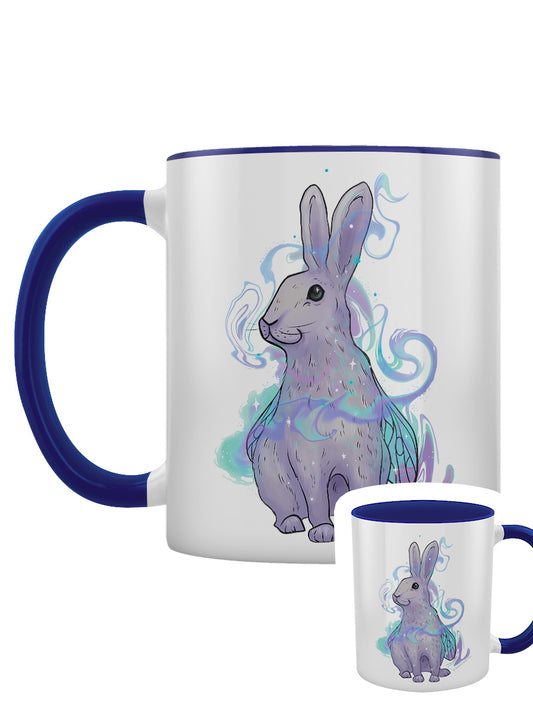 Foraging Familiars Hare Blue Inner 2-Tone Mug