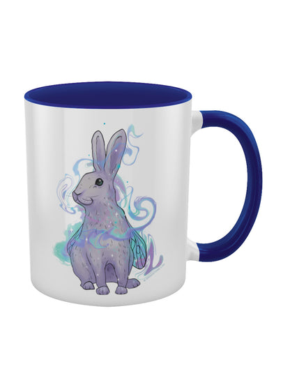 Foraging Familiars Hare Blue Inner 2-Tone Mug