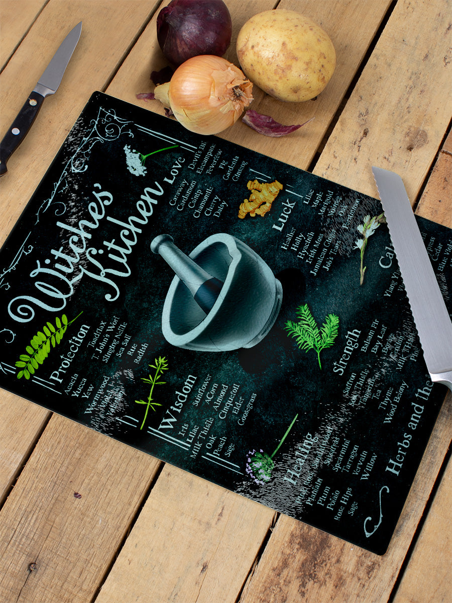 Witches Kitchen Large Rectangular Chopping Board