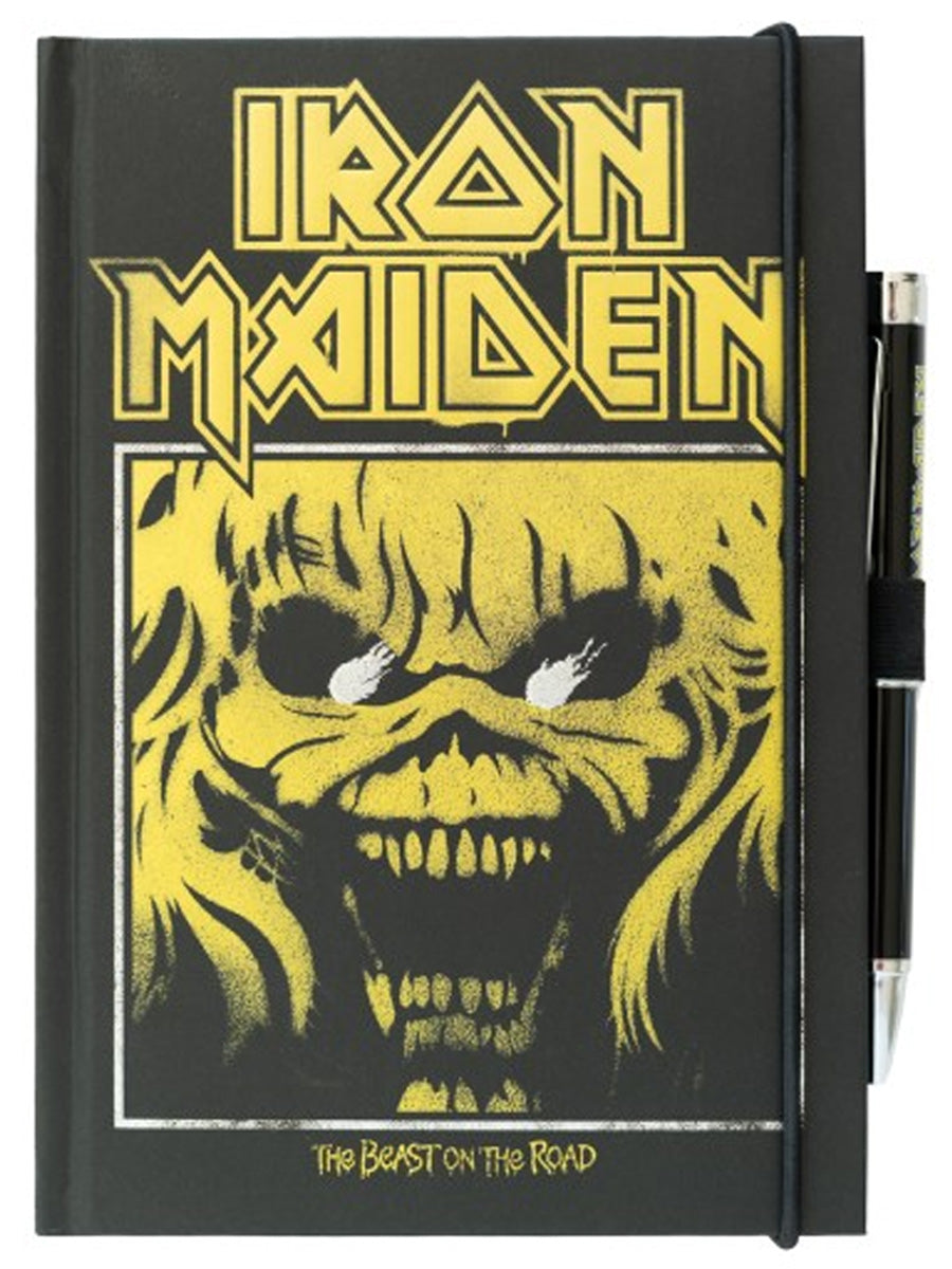 Iron Maiden A5 Premium Notebook With Projector Pen