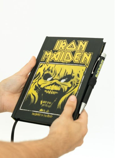 Iron Maiden A5 Premium Notebook With Projector Pen