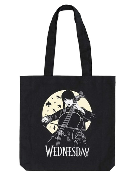 Wednesday Black Tote Bag
