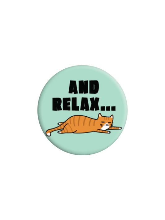 Cat...And Relax Badge