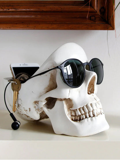Skull Tidy Desk Organiser