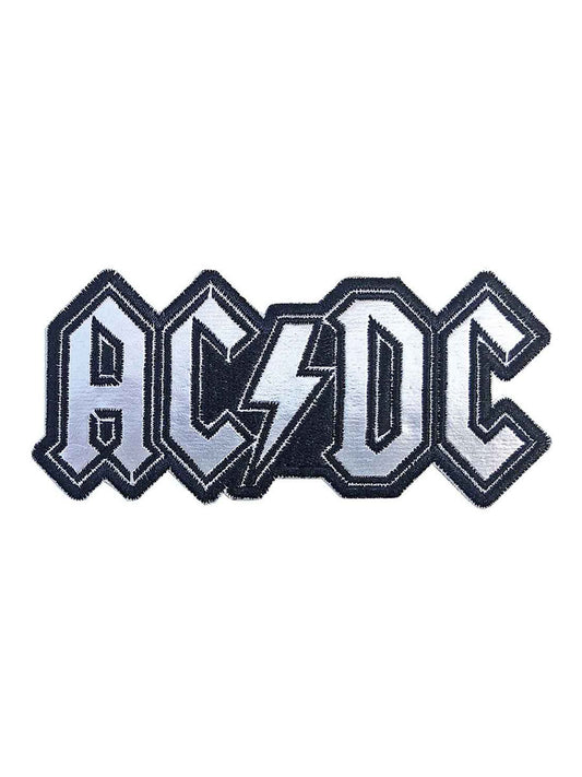AC/DC Cut-Out Foil Logo Patch