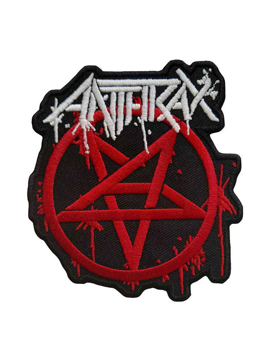 Anthrax Pentagram Logo Patch