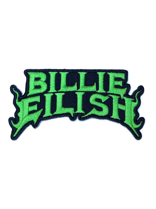 Billie Eilish Flame Green Patch