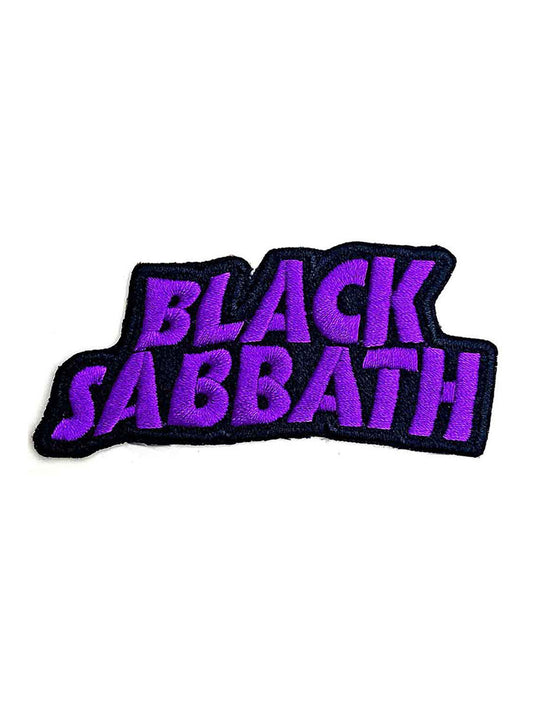 Black Sabbath Cut-Out Wavy Logo Patch