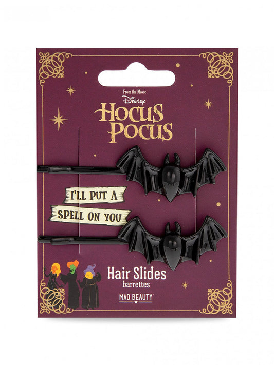 Hocus Pocus Bat Hair Slides
